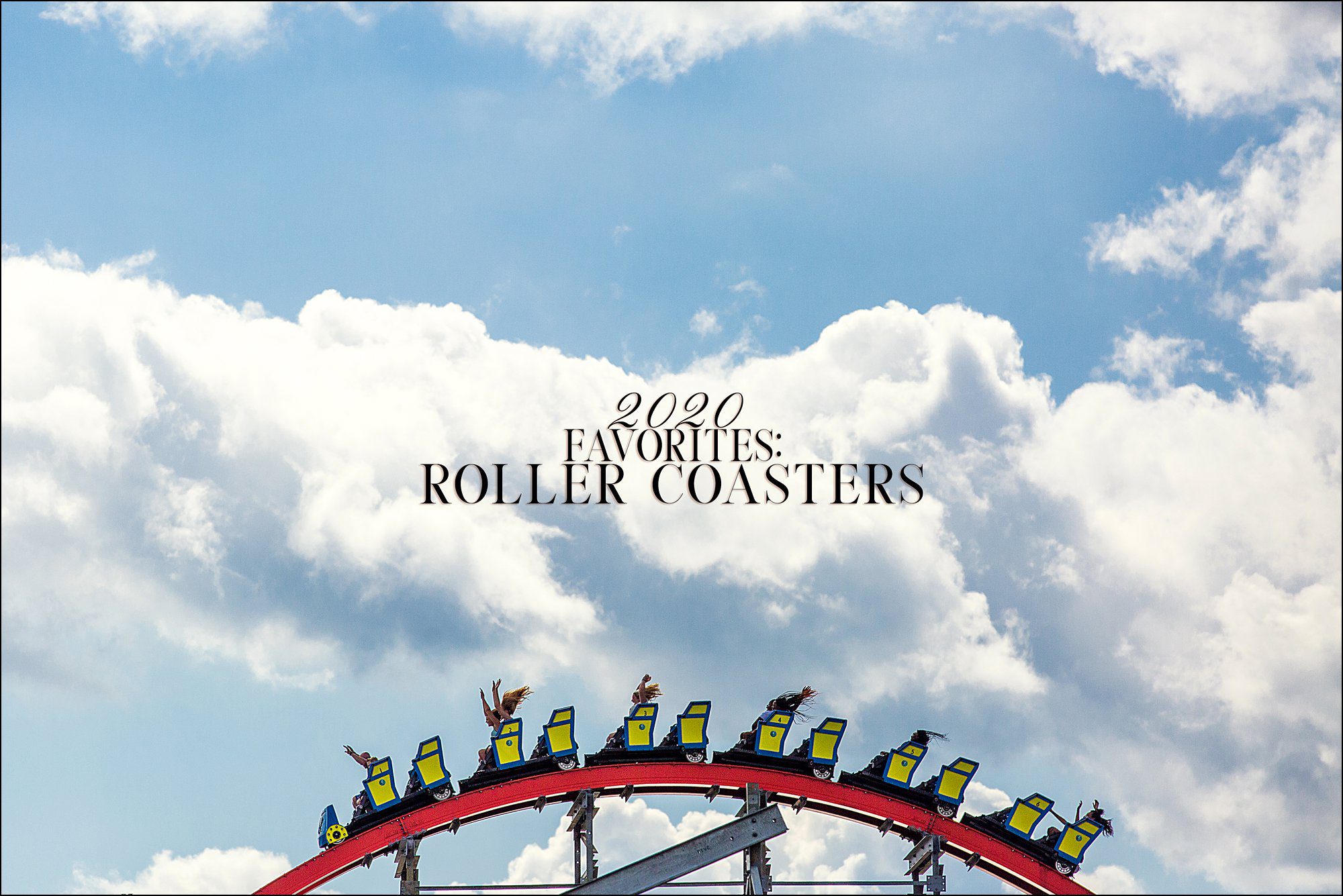 Amazing Roller Coaster Photography by Amusement Park Photographer in Pittsburgh PA