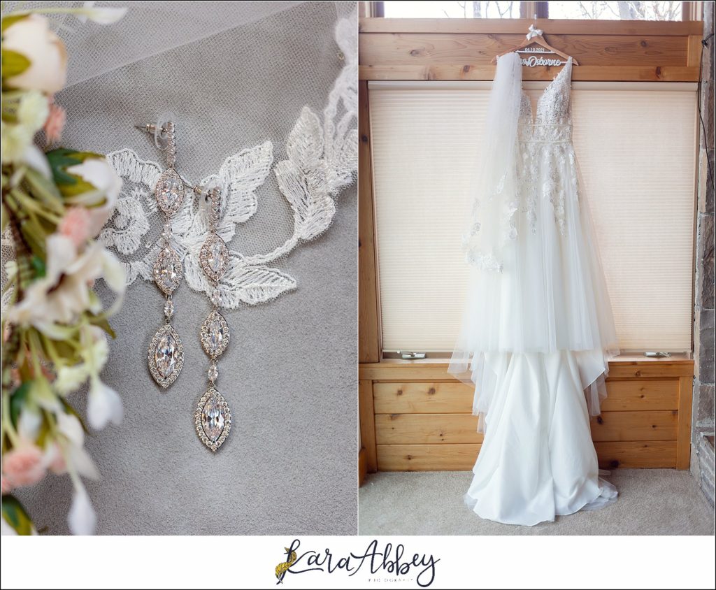 Spring Wedding Getting Ready at Hidden Valley Resort in Somerset, PA