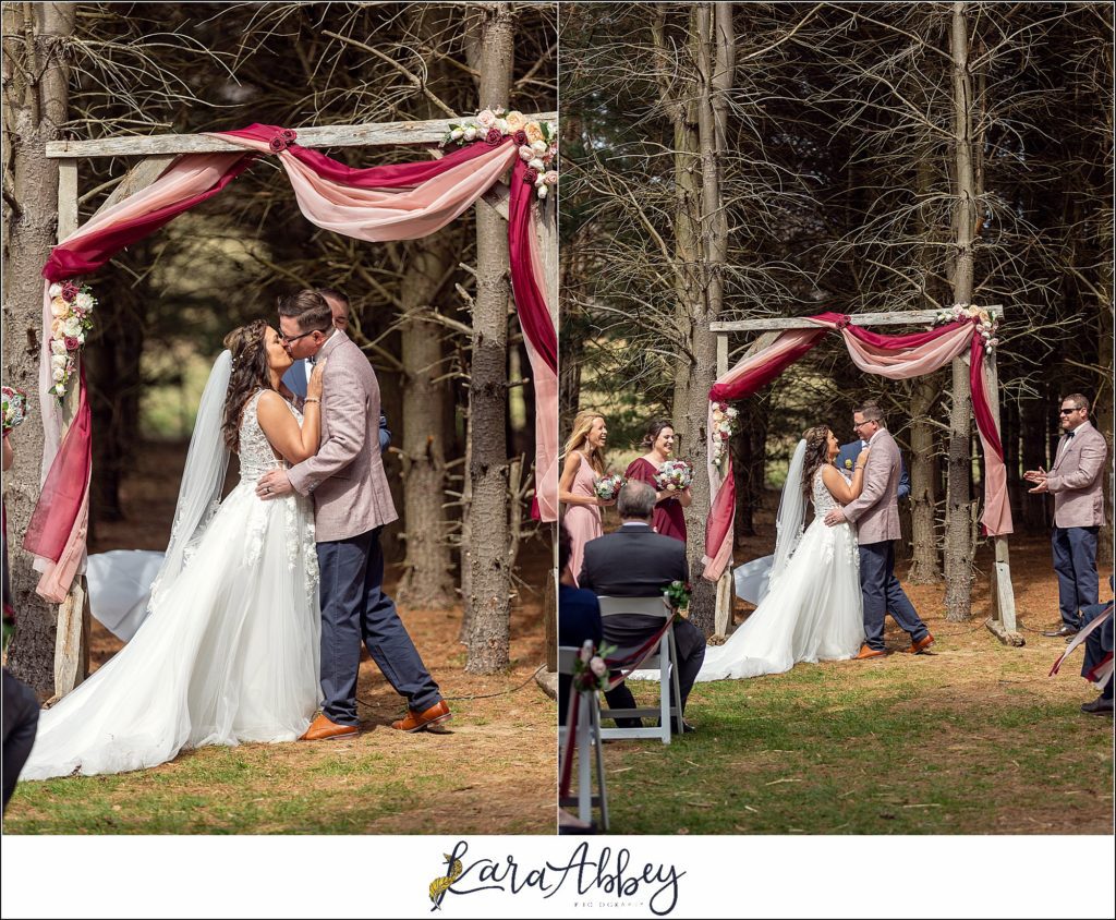Spring Wedding at Sanaview Farms in Champion PA