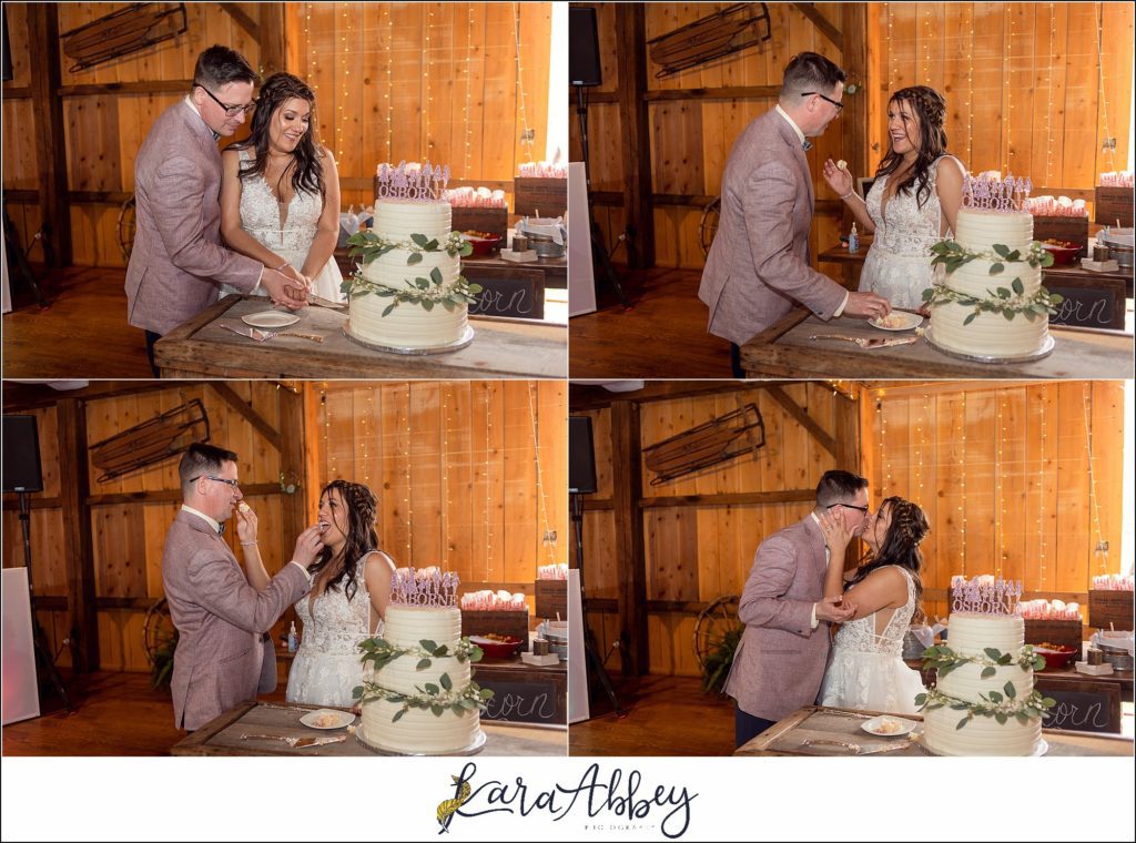 Spring Wedding Reception at Sanaview Farms in Champion PA 