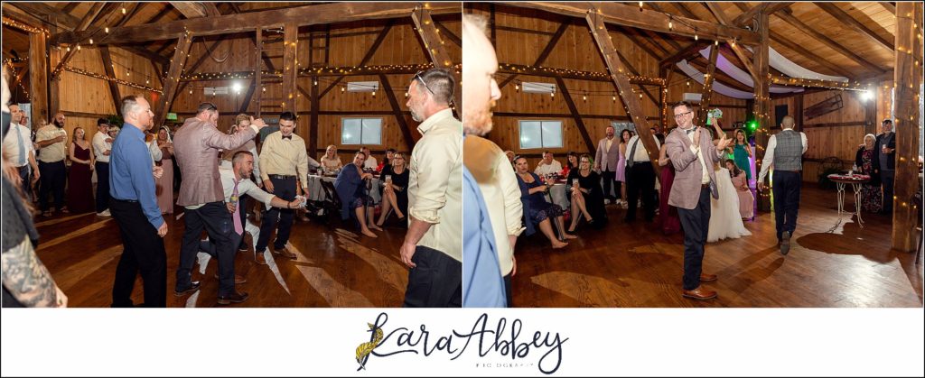 Spring Wedding Reception at Sanaview Farms in Champion PA 