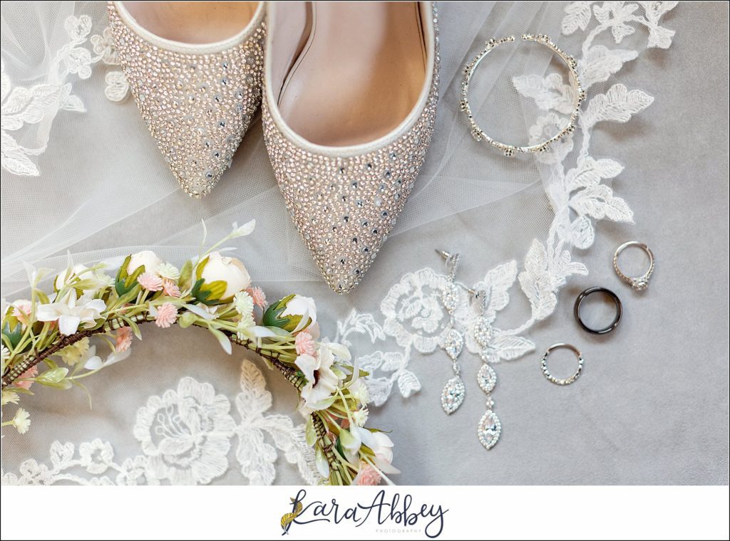 Spring Wedding Getting Ready at Hidden Valley Resort in Somerset, PA