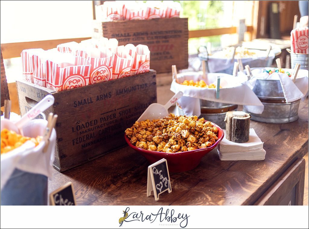 Spring Wedding Reception at Sanaview Farms in Champion PA 