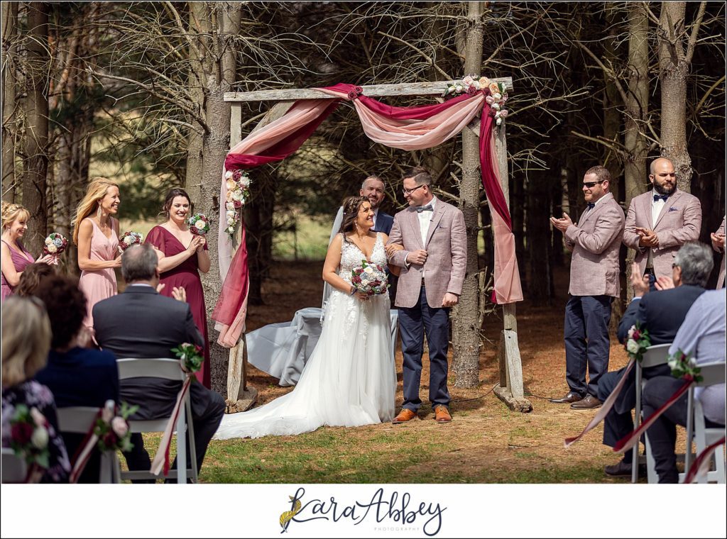 Spring Wedding at Sanaview Farms in Champion PA