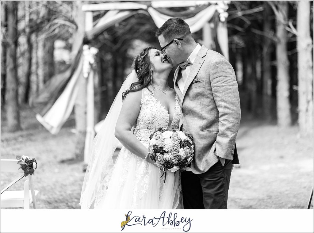 Spring Wedding at Sanaview Farms in Champion PA Bride & Groom Portraits