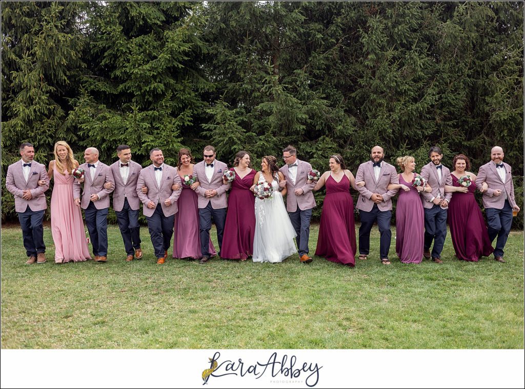 Spring Wedding at Sanaview Farms in Champion PA Bride & Groom Portraits
