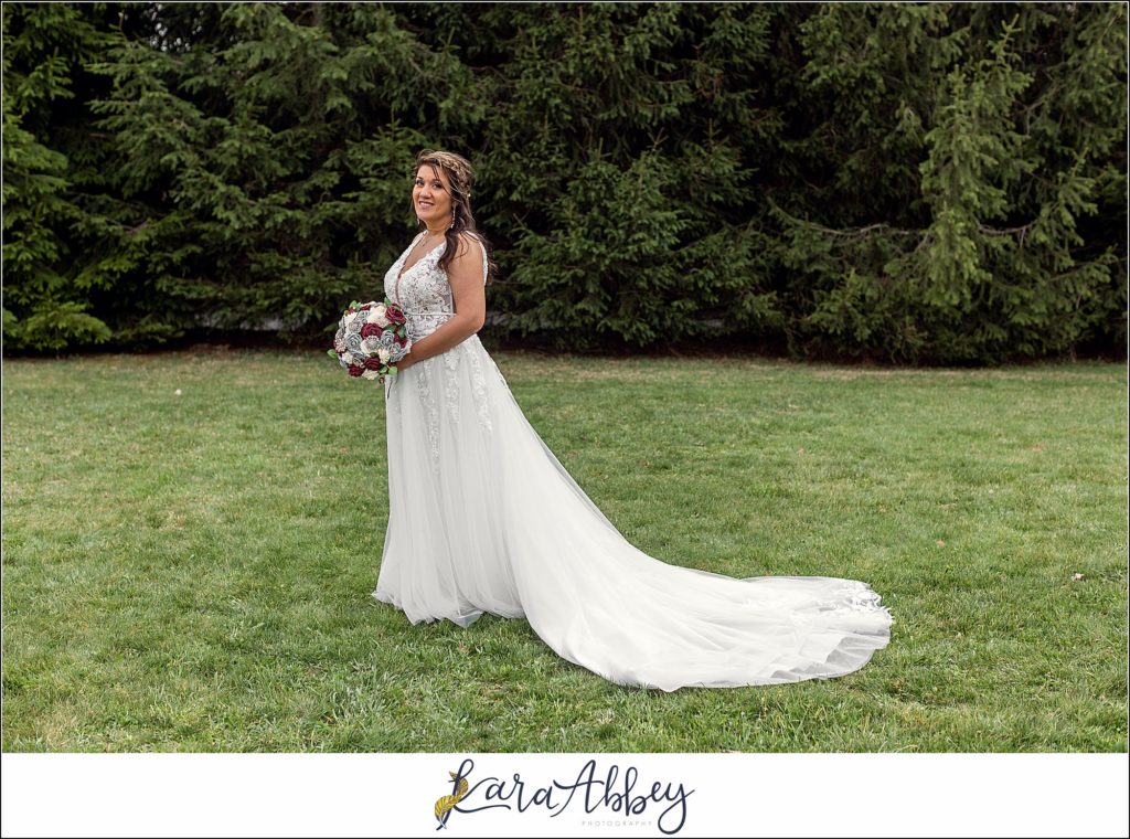 Spring Wedding at Sanaview Farms in Champion PA Bride & Groom Portraits