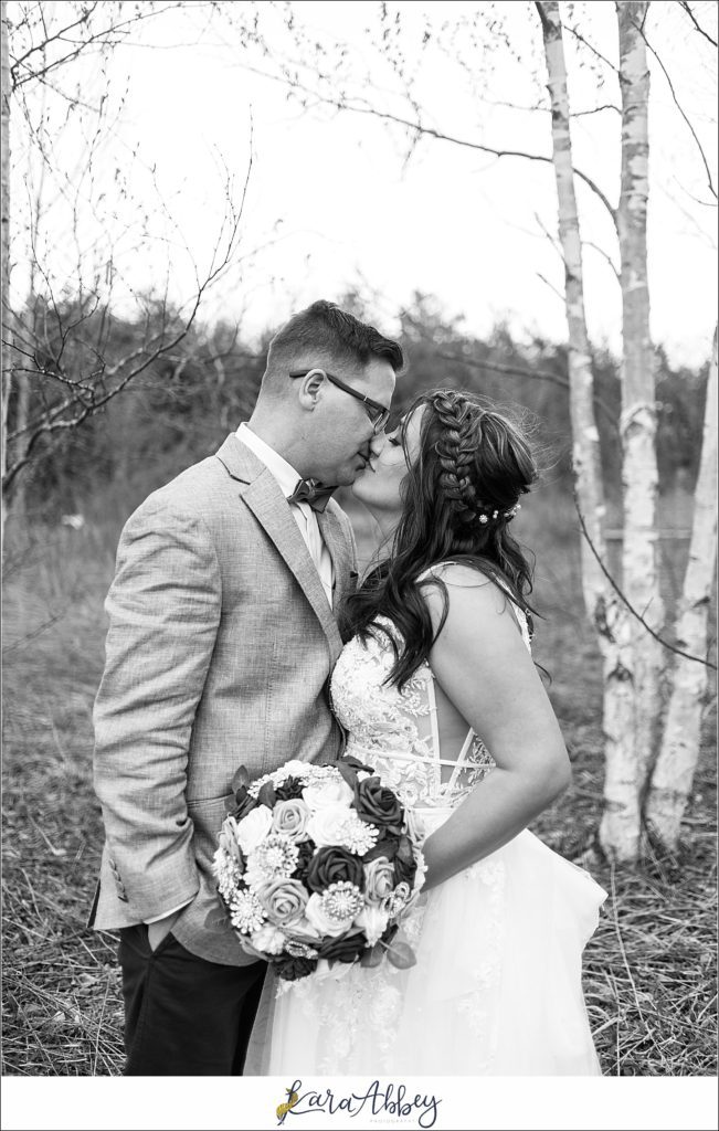 Spring Wedding at Sanaview Farms in Champion PA Bride & Groom Portraits