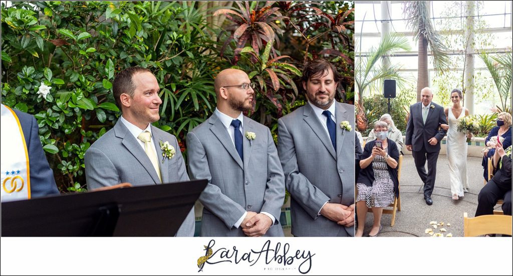 Spring Wedding at Phipps Conservatory in Pittsburgh, PA
