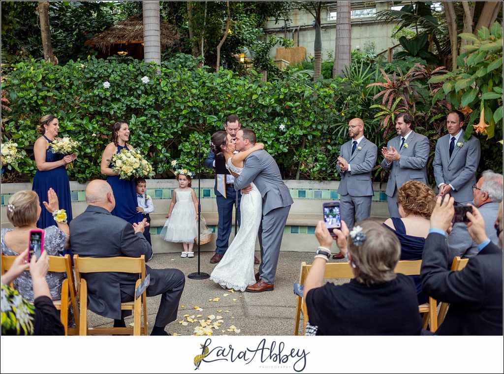 Spring Wedding at Phipps Conservatory in Pittsburgh, PA