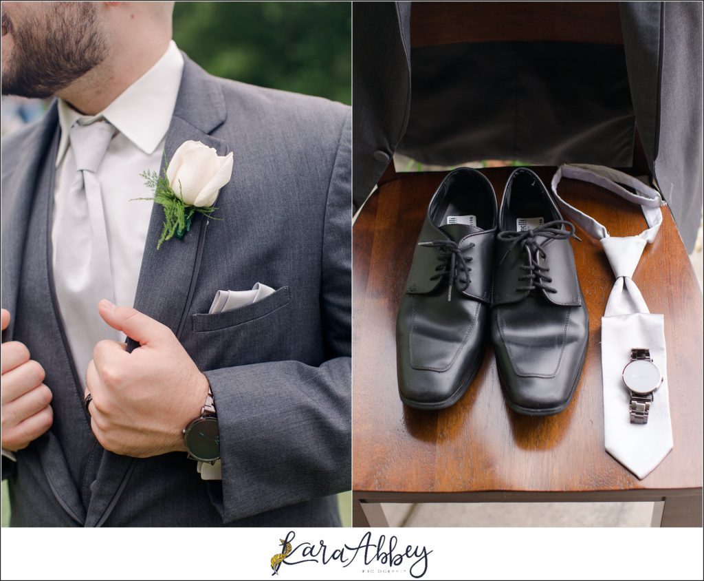 Light Blue Summer Wedding at Lakeside Venues in McClellandtown PA