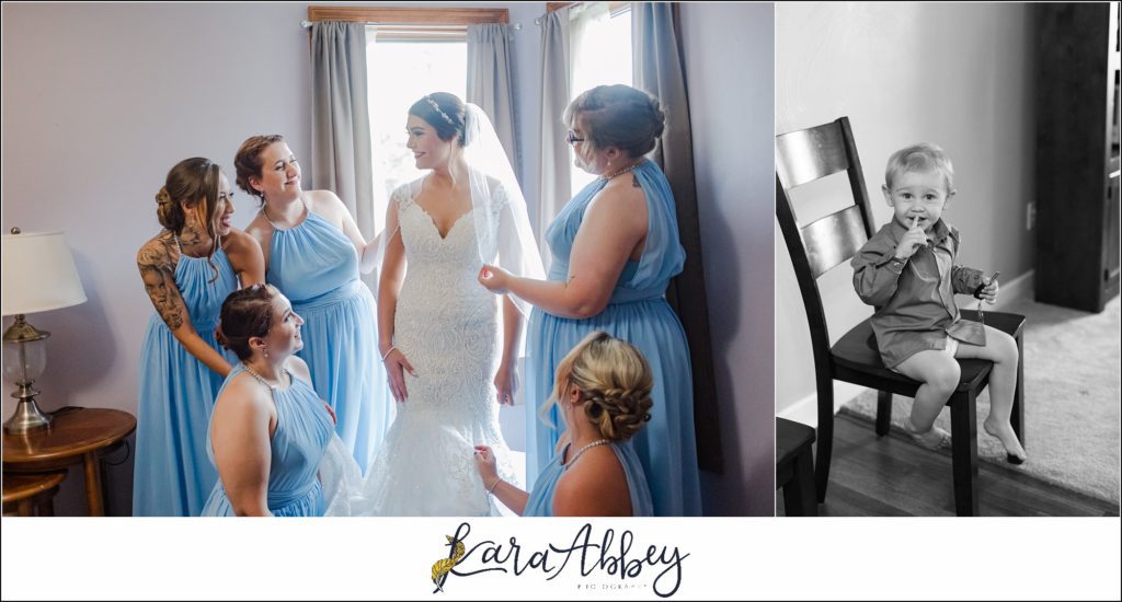 Light Blue Summer Wedding at Lakeside Venues in McClellandtown PA