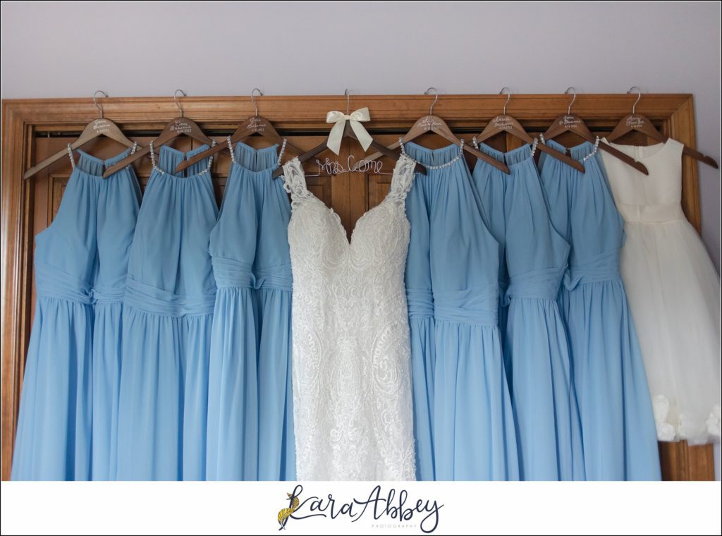 Light Blue Summer Wedding at Lakeside Venues in McClellandtown PA