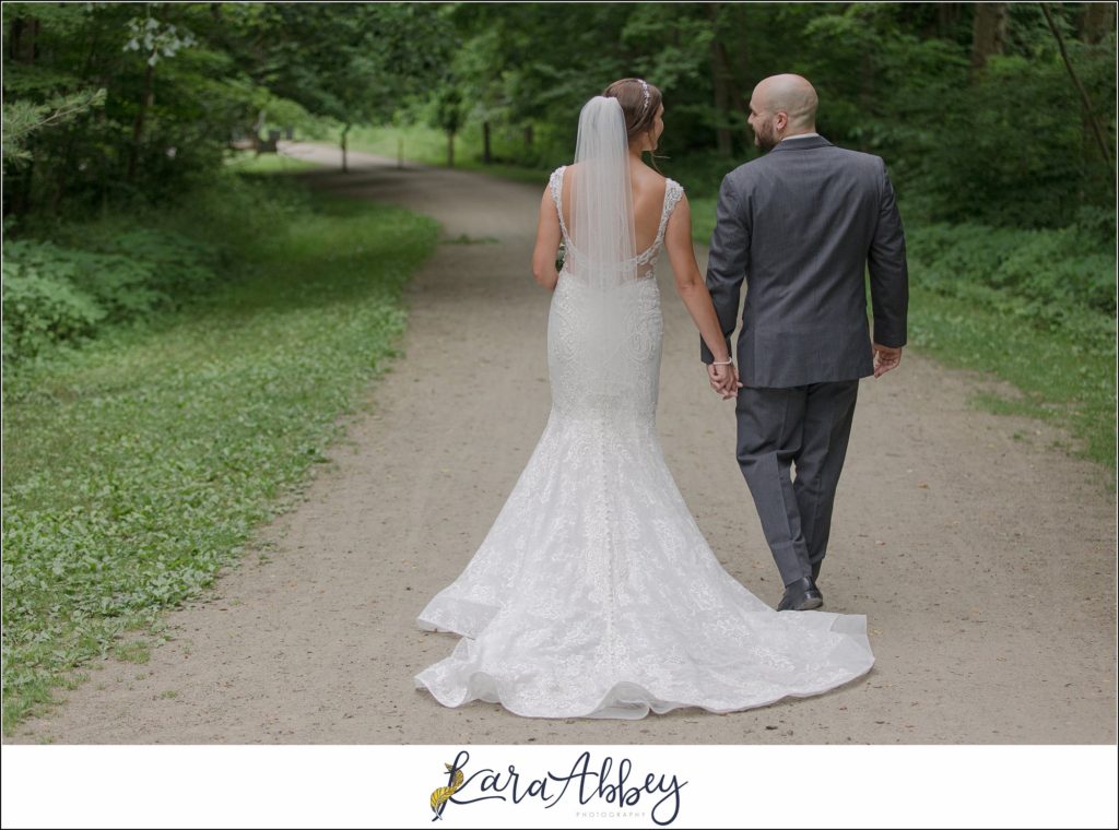 Light Blue Summer Wedding Party Portraits at Cedar Creek Park in Belle Vernon, PA