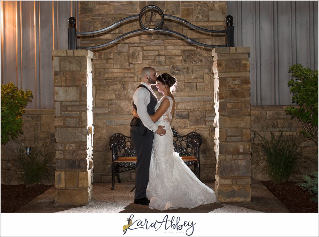 Light Blue Summer Wedding Reception at Lakeside Venues in McClellandtown, PA