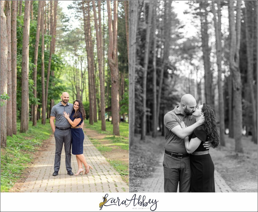 Summer Engagement Photography at Twin Lakes Park in Greensburg, PA