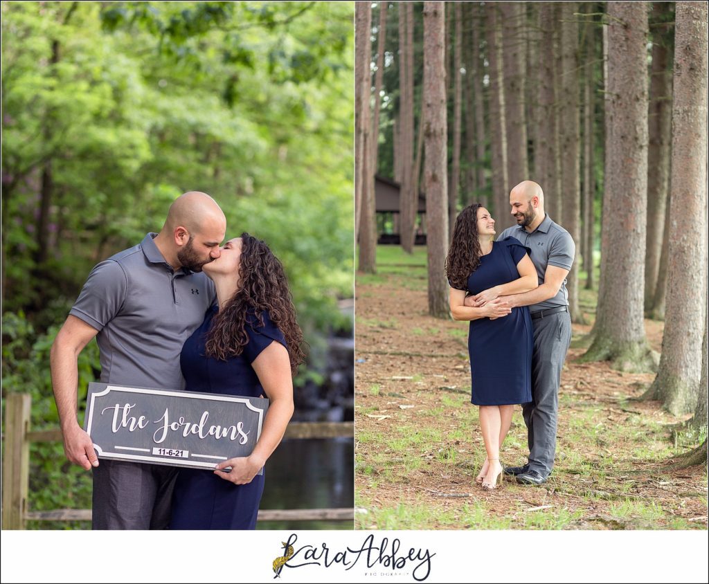 Summer Engagement Photography at Twin Lakes Park in Greensburg, PA