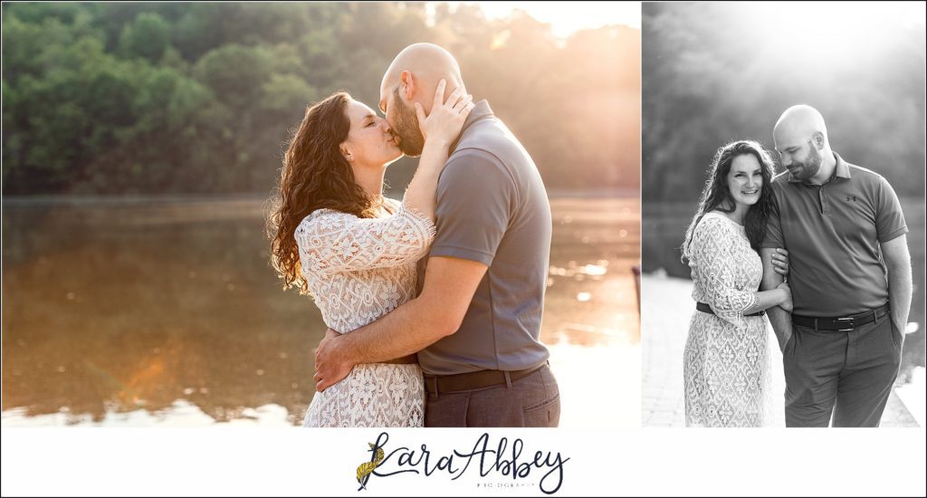 Summer Engagement Photography at Twin Lakes Park in Greensburg, PA