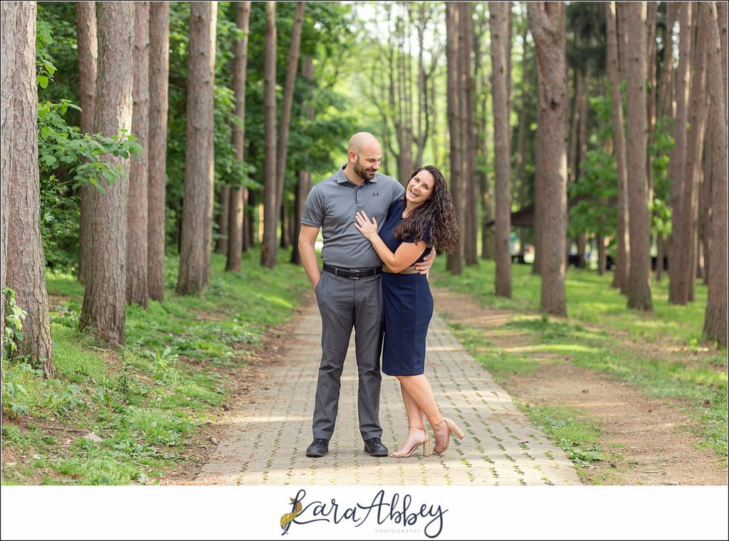 Summer Engagement Photography at Twin Lakes Park in Greensburg, PA