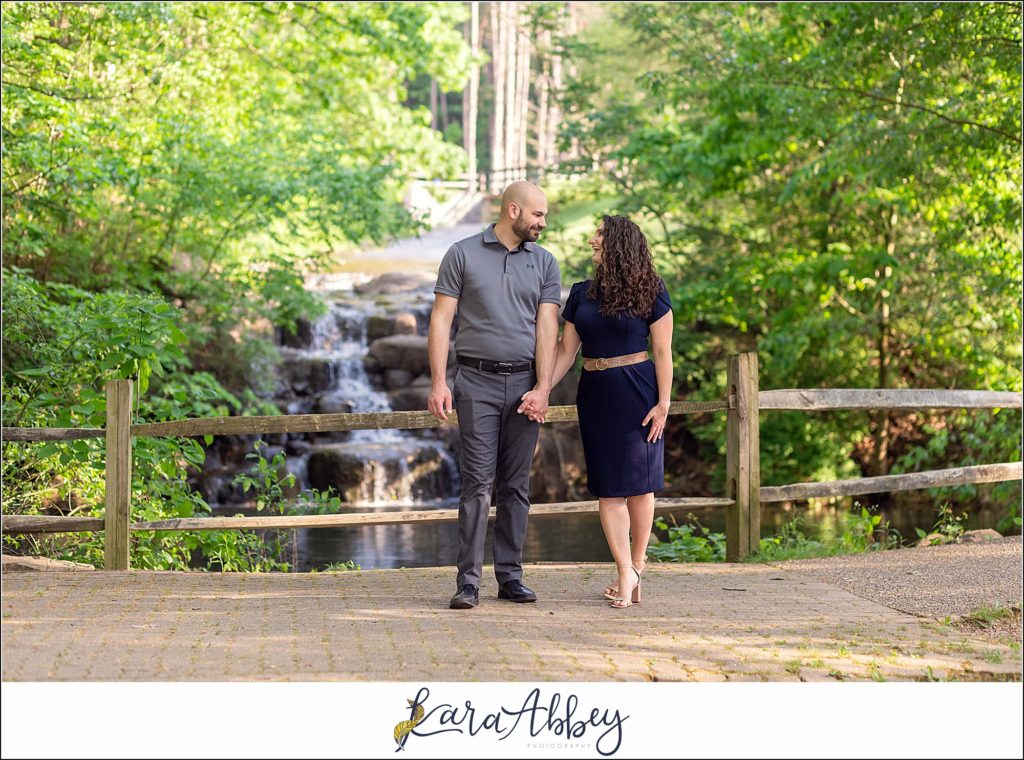 Summer Engagement Photography at Twin Lakes Park in Greensburg, PA