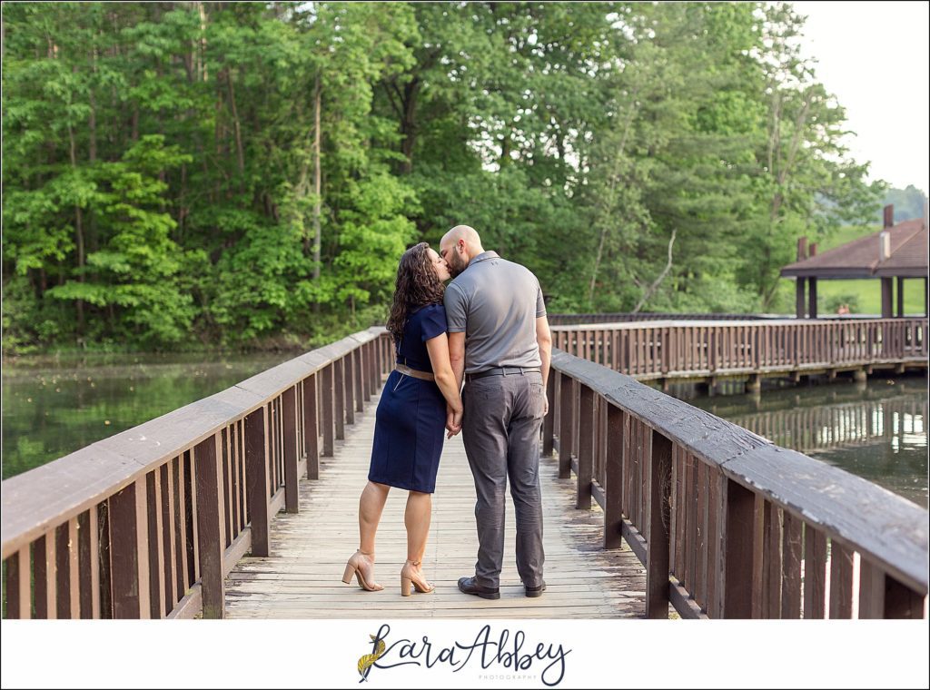 Summer Engagement Photography at Twin Lakes Park in Greensburg, PA