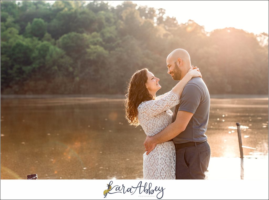 Summer Engagement Photography at Twin Lakes Park in Greensburg, PA