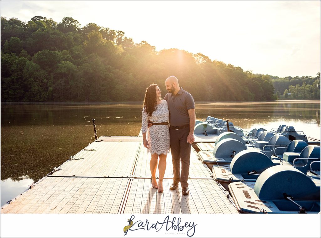 Summer Engagement Photography at Twin Lakes Park in Greensburg, PA
