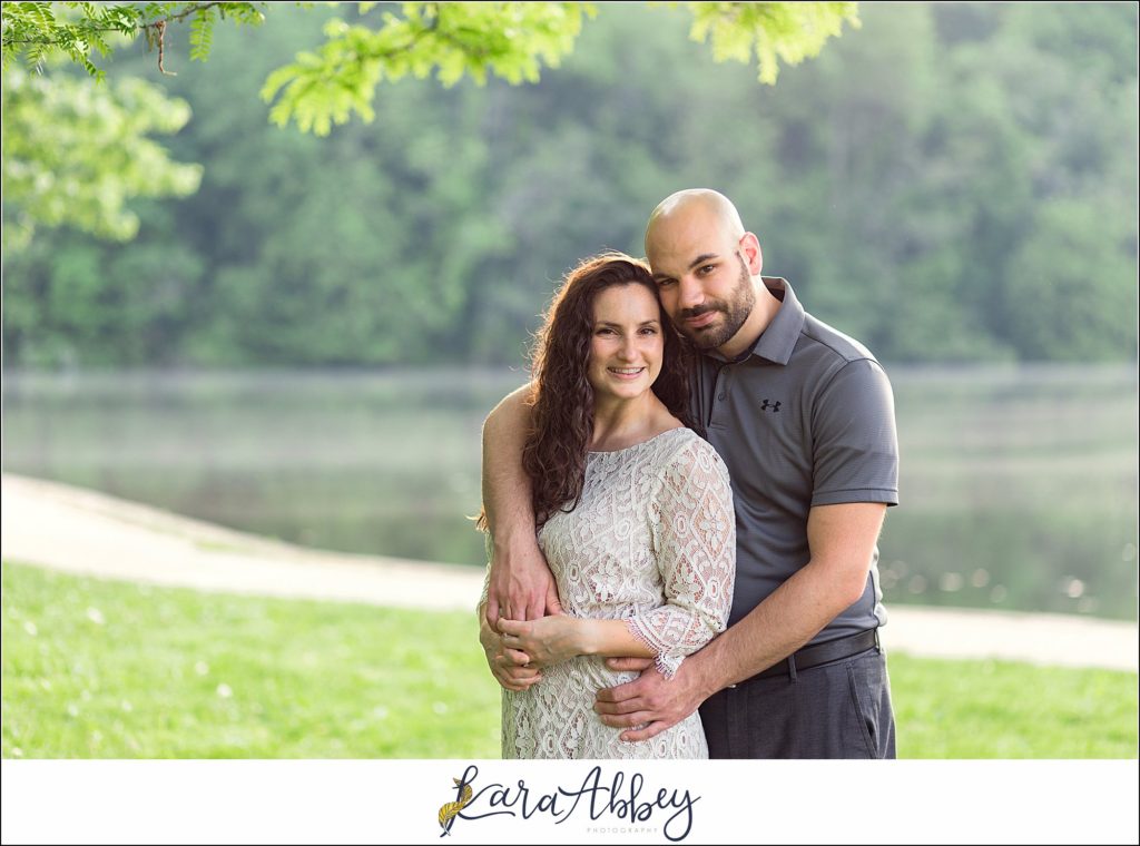 Summer Engagement Photography at Twin Lakes Park in Greensburg, PA