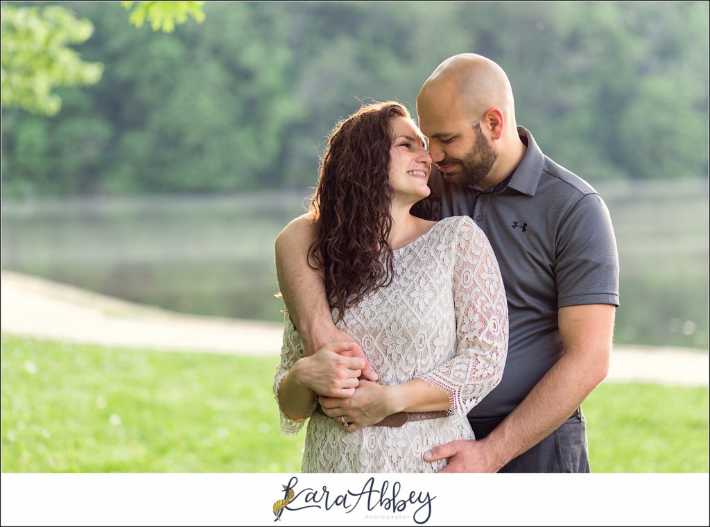 Summer Engagement Photography at Twin Lakes Park in Greensburg, PA