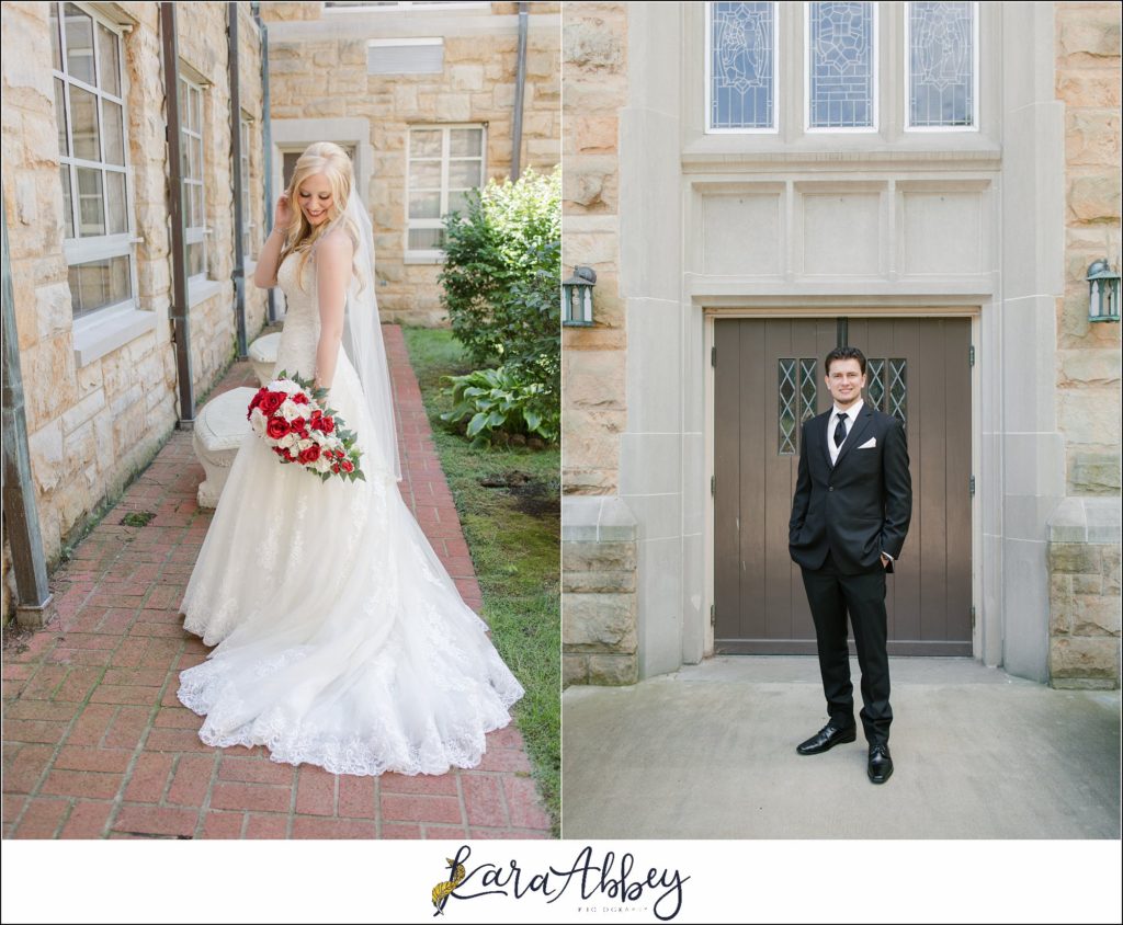 Summer Fairy Tale Wedding at Clen-Moore Presbyterian Church in New Castle, PA