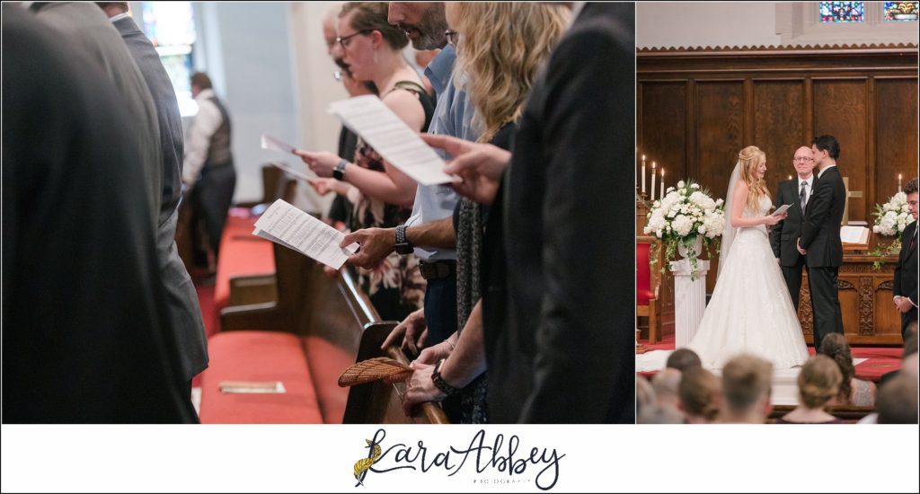 Summer Fairy Tale Wedding at Clen-Moore Presbyterian Church in New Castle, PA