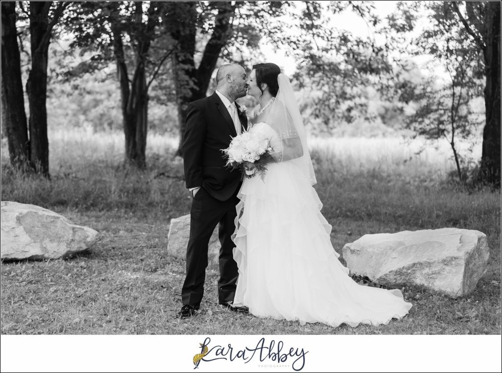 Summer Wedding Bride & Groom Portraits at White Oak Park in North Huntingdon PA