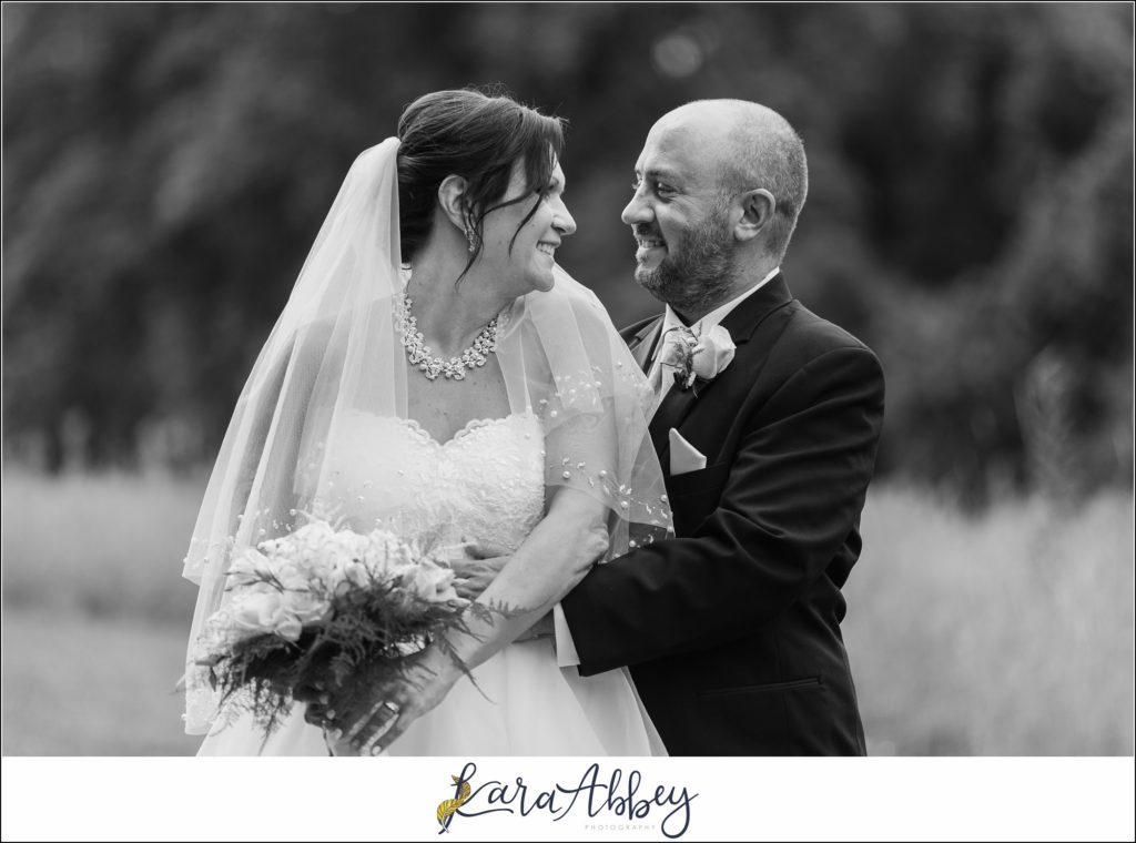 Summer Wedding Bride & Groom Portraits at White Oak Park in North Huntingdon PA