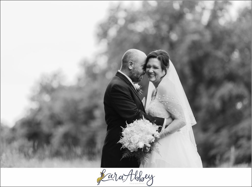 Summer Wedding Bride & Groom Portraits at White Oak Park in North Huntingdon PA
