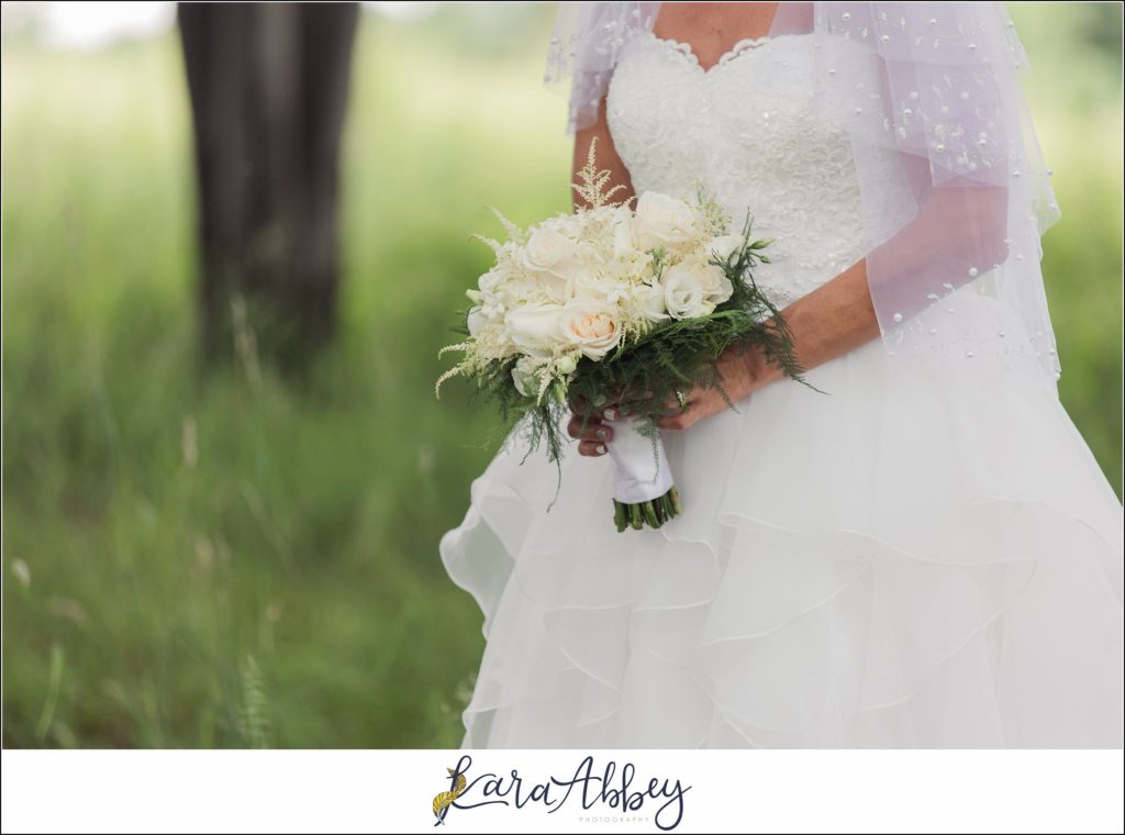 Summer Wedding Bride & Groom Portraits at White Oak Park in North Huntingdon PA