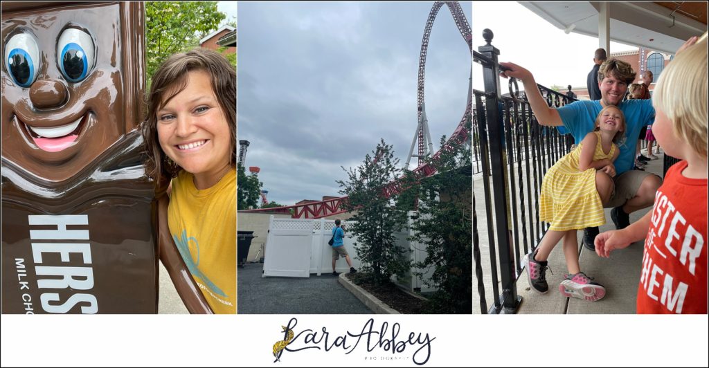 Adventuring Abbeys go to Hersheypark Roller Coaster Family Vlog