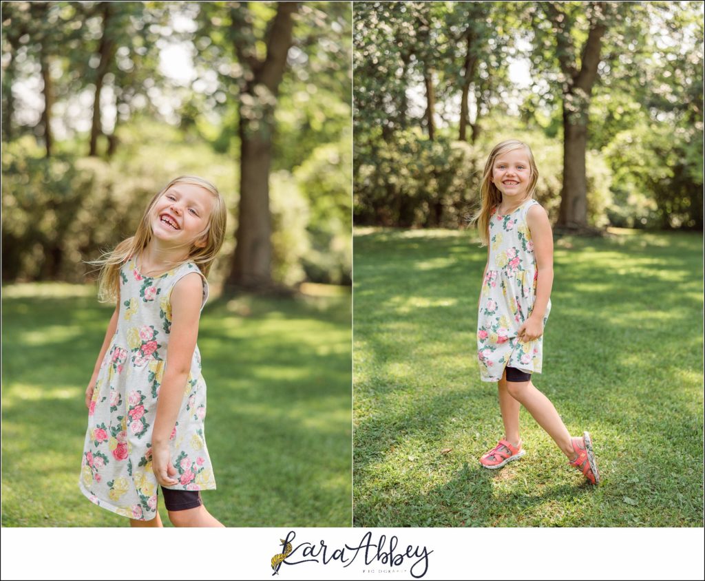 Braelynn Fiona Half Birthday Summer Portraits