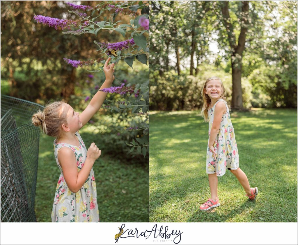 Braelynn Fiona Half Birthday Summer Portraits