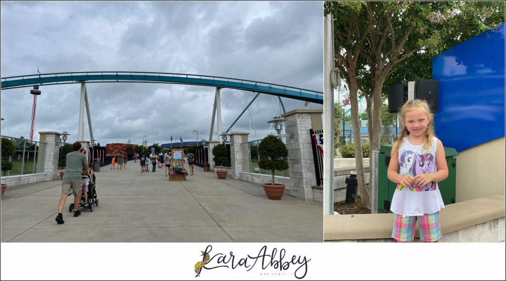 The Adventuring Abbeys at Carowinds Roller Coaster Family Vlog
