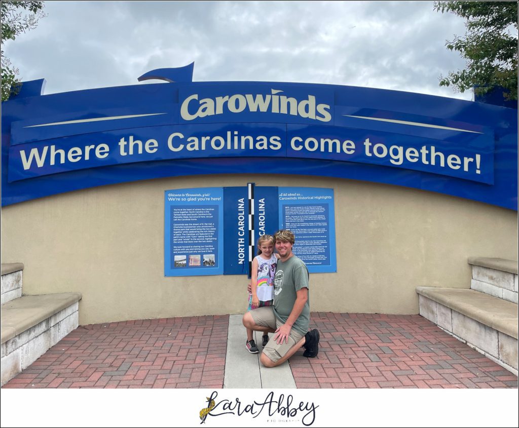 The Adventuring Abbeys at Carowinds Roller Coaster Family Vlog