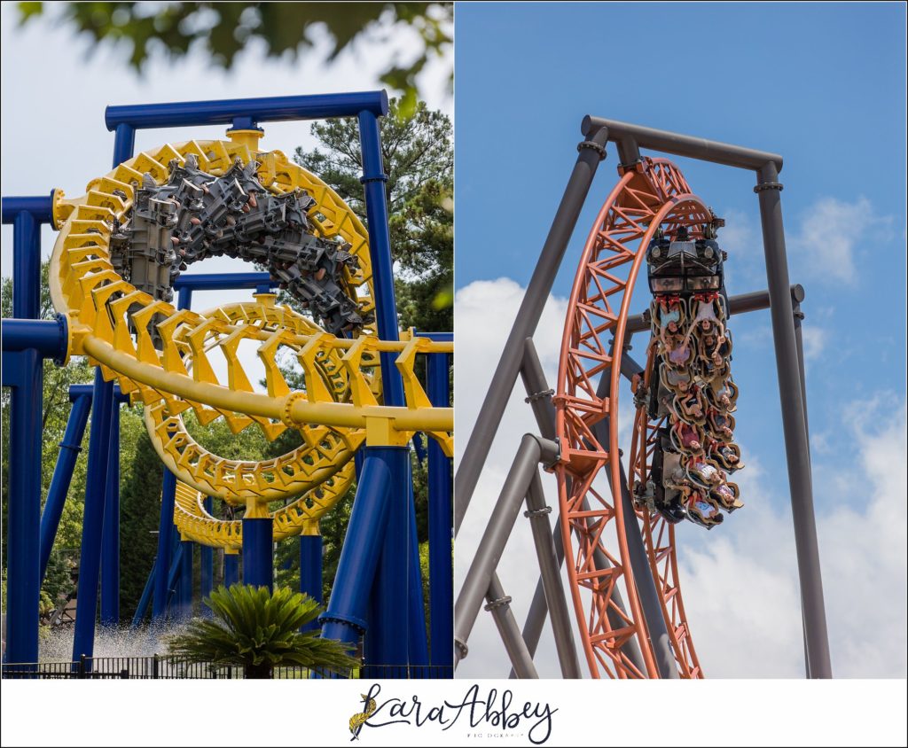 The Adventuring Abbeys at Carowinds Roller Coaster Family Vlog
