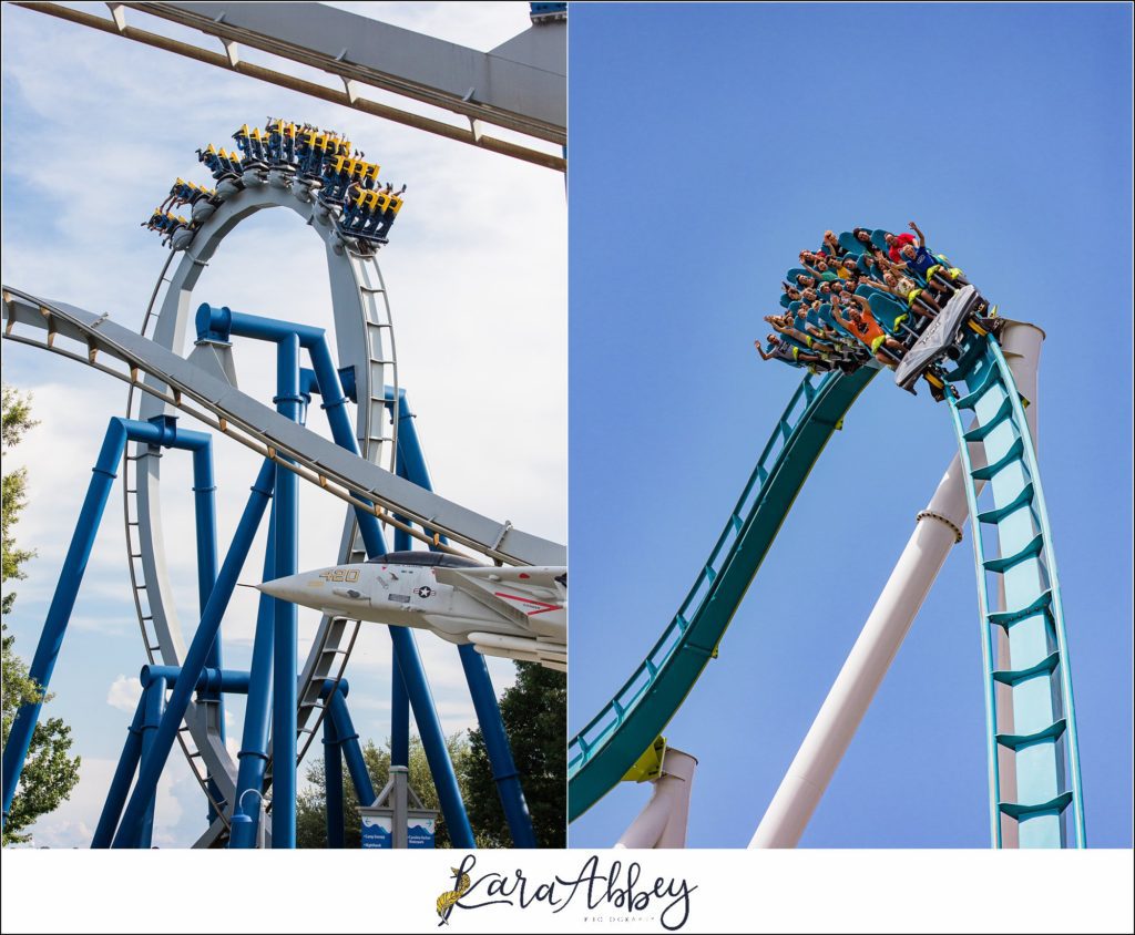 The Adventuring Abbeys at Carowinds Roller Coaster Family Vlog