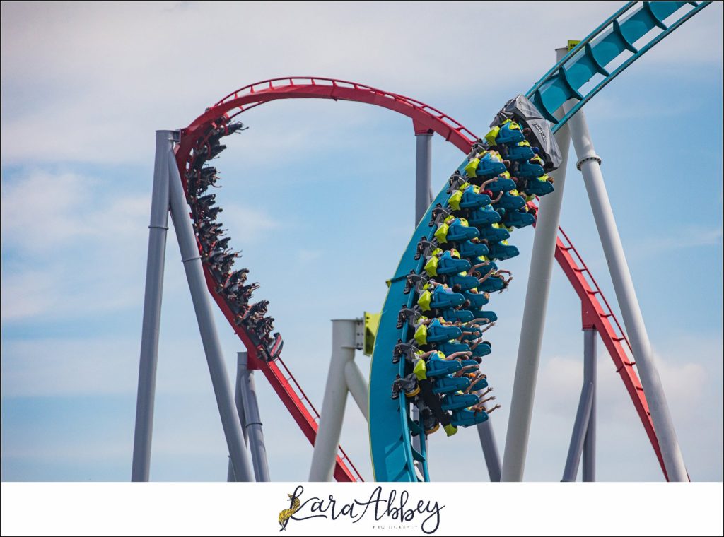 The Adventuring Abbeys at Carowinds Roller Coaster Family Vlog