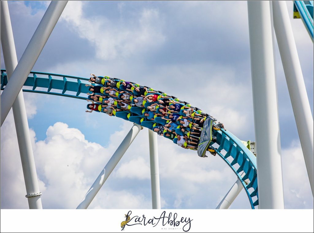 The Adventuring Abbeys at Carowinds Roller Coaster Family Vlog