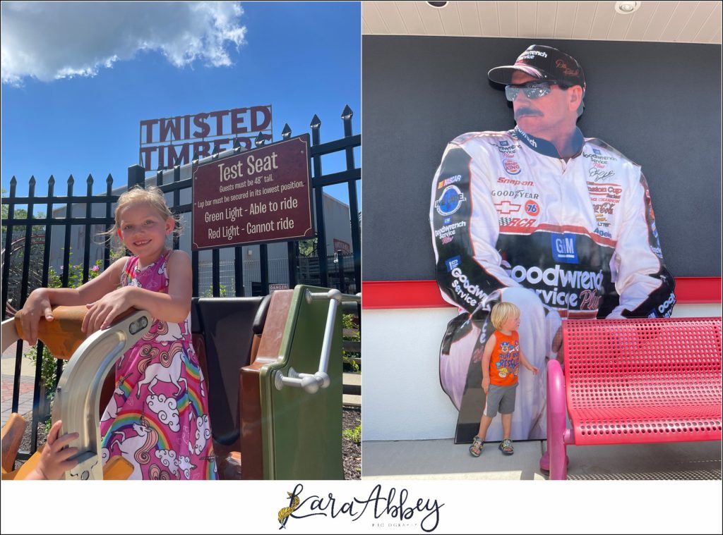 The Adventuring Abbeys at Kings Dominion Roller Coaster Family Vlog