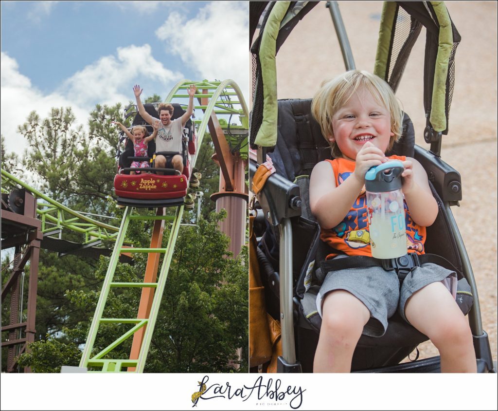 The Adventuring Abbeys at Kings Dominion Roller Coaster Family Vlog