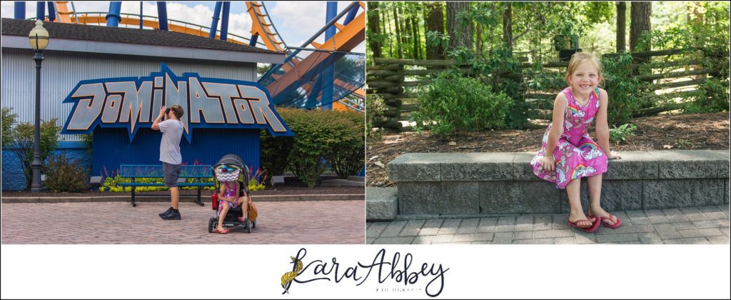 The Adventuring Abbeys at Kings Dominion Roller Coaster Family Vlog