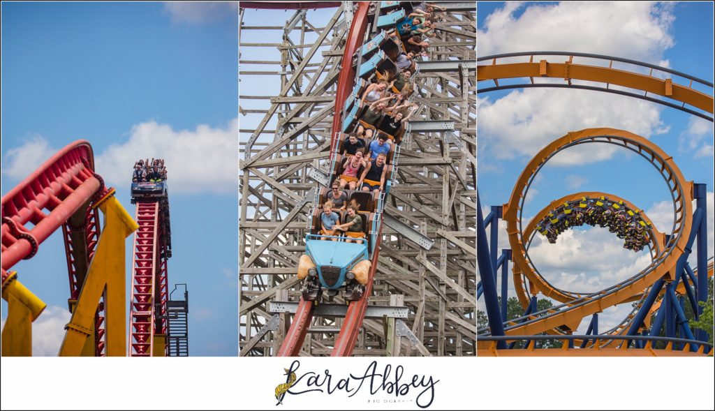 The Adventuring Abbeys at Kings Dominion Roller Coaster Family Vlog
