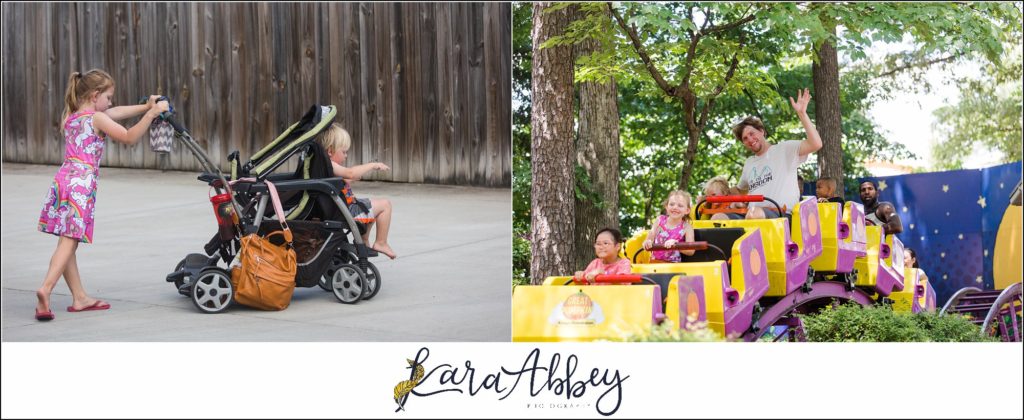 The Adventuring Abbeys at Kings Dominion Roller Coaster Family Vlog