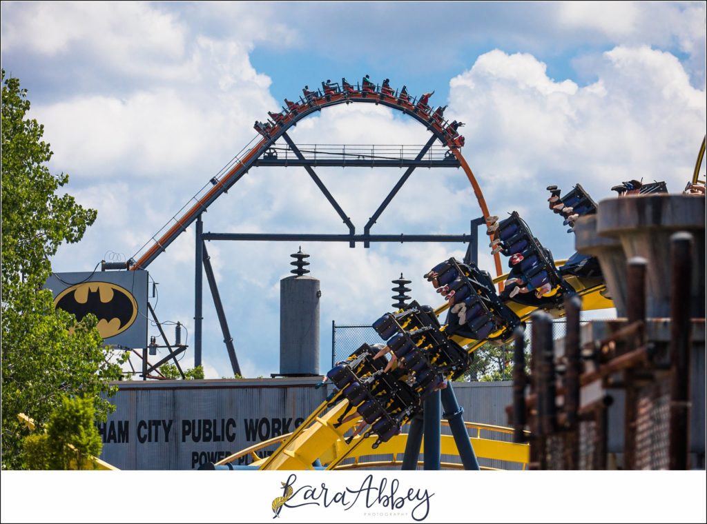 The Adventuring Abbeys at Six Flags Great Adventure Roller Coaster Family Vlog